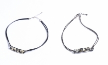 ACRYLIC FLOWER CHORKER,ANKLET