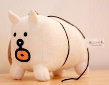 멋진 개 블루블 마스코트