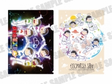 오소마츠 EXPO LIMITED STORE 클리어 파일(ONver./OFFver.) 각 400엔(세금 포함