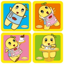 FUNAcafe 한정 코스터