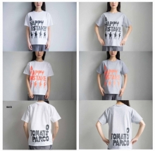 mintdesigns Happy mistake의 메시지 T셔츠 2종 (WHITE/GRAY 2 색)