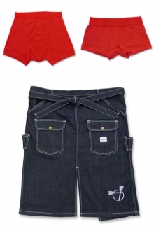 아카빵 3 (Men's) (Lady's), OT× Lee 철판 마스터 양성 앞치마 2