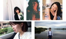 (상단 왼쪽에서) 코미야 마리나/이시하라 모모코/haru. (시모단 왼쪽부터) 나가타 히나코/타가미로