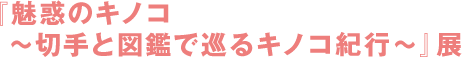 『매혹의 버섯~우표와 도감으로 둘러싼 버섯 기행~』전