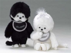 인형 S (화이트/블랙)