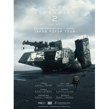 KOJIMA PRODUCTIONS × PARCO DEATH STRANDING 2 JAPAN POPUP TOUR 