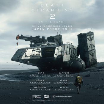 KOJIMA PRODUCTIONS×PARCO DEATH STRANDING 2 JAPAN POPUP TOUR 나고야 회장