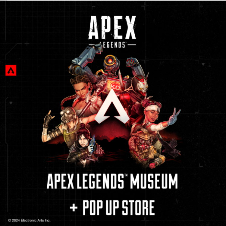 「Apex LegendsTM Museum+POP UP STORE」히로시마 회장 